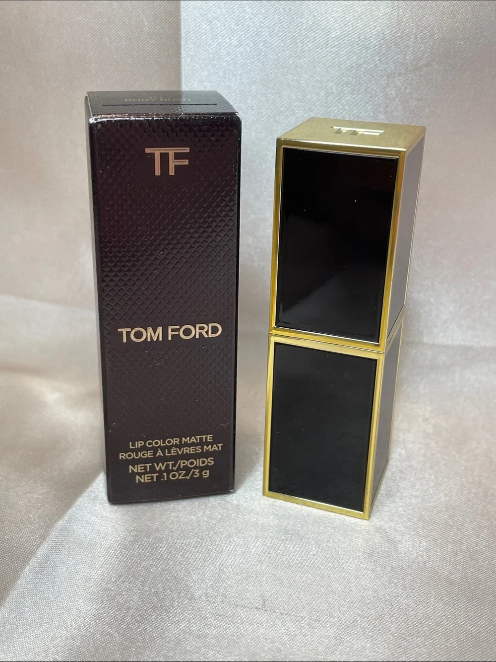 TOM FORD Lip Color Matte Lipstick in 07 Ruby Rush NIB $64 MSRP